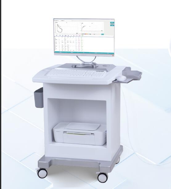 科进肺功能仪移动式台车、一体机电脑
